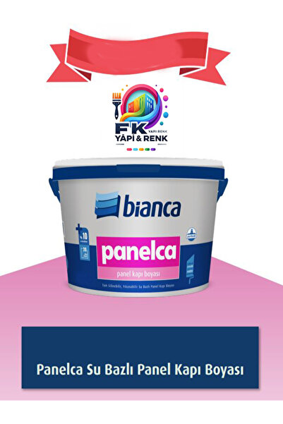 Bianca Su Bazlı Panelca Kapı Boyası 2,50 Lt Beyaz