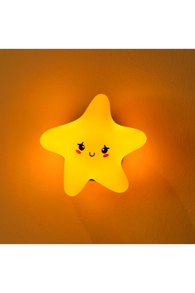 Choice Star Novelty LED Star Cloud Silicone Night Light Nursery Sleeping Wall...