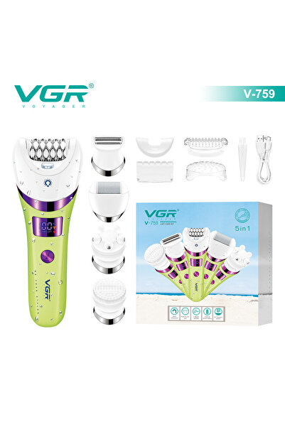 Choice1 green VGR Hair Trimmer Electric Epilator Hair Removal Personal Care A...