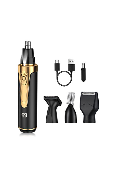 Choice ماكينة تشذيب شعر الأنف واللحية الكهربائية متعددة الوظائف للرجال، قابلة...