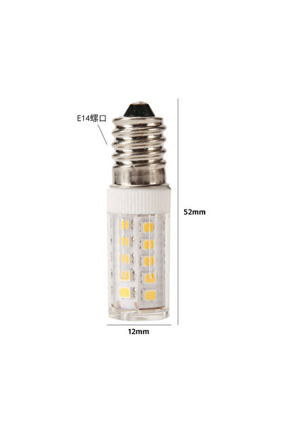 Choice 3w warm light 5PCS E14 220V 2835 33D 3w Corn LED Bulb Refrigerator Bub...
