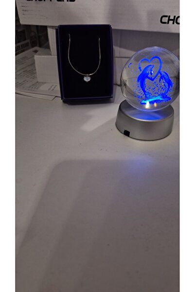 KÜRE Sevgililer gününe özel ışık ve kolye