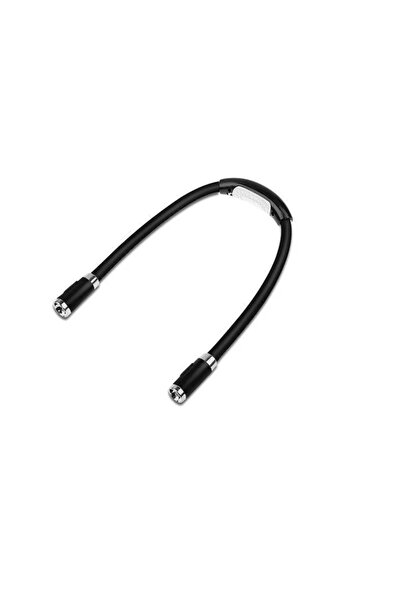 Choice مصباح قراءة LED أسود للرقبة، مناسب للقراءة في السرير، بأذرع قابلة للثن...