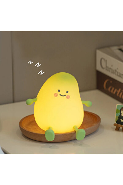 Choice مصباح ليلي للأطفال على شكل مانجو، مصباح ليلي لطيف من السيليكون على شكل...