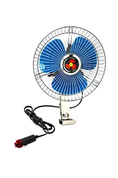 HALAMODO Plastic Car Fan 6-Inch