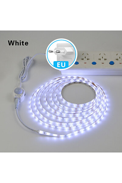 Choice شريط إضاءة LED أبيض بطول 2 متر، مزود بمقبس أوروبي، مناسب للخزائن، بطول...