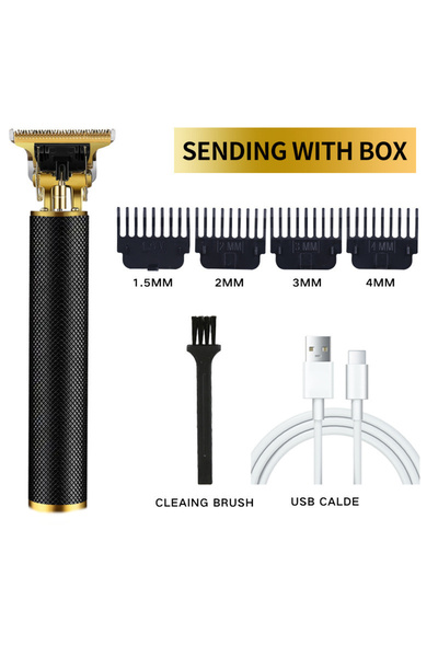 Choice ماكينة حلاقة الشعر الكهربائية السوداء T9 القابلة لإعادة الشحن، ماكينة ...