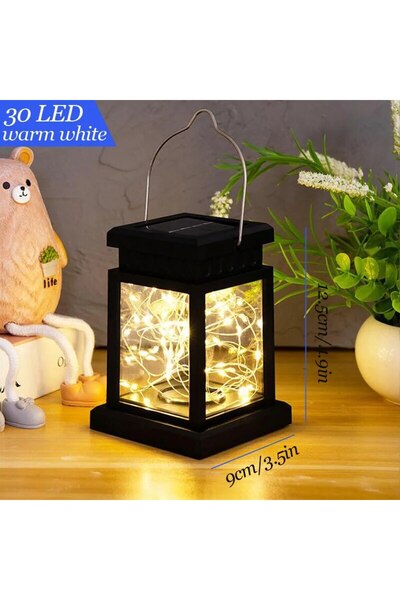 Choice1 30led Warm white Solar LED Lights Outdoor Fus Floor Lanterns Panel Ca...