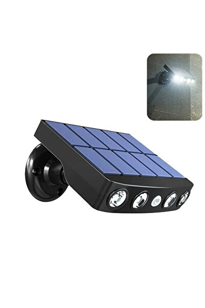 Choice Black-White Light Powerful 4 LED Solar Security Lights Outdoor Decor S...