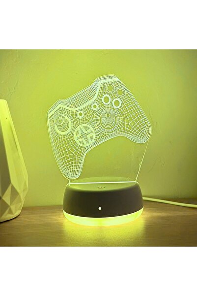 Choice RGB WHITE ﻿ Game controller pattern LED night light, bedroom atmospher...