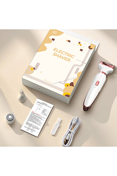 Choice WHITE Electric Razor for Women 3 in 1 Lady Shaver Body Hair Trimmer fo...