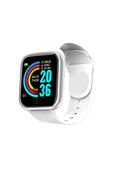 Choice White Y68 Smart Watch Men Women Wristwatches D20 Smartwatch Electronic...