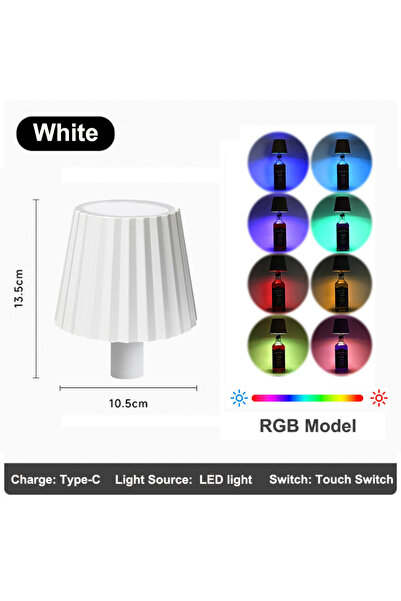 Choice 0-5W Style A-RGB RGB Wireless Table Lamp For Wine Bottles LED Bottle L...