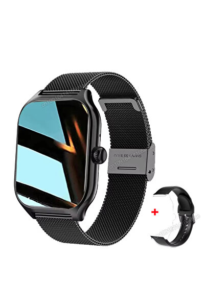 Choice ساعة ميلان الذكية الجديدة H9 Pro MAX من بلاك، شاشة عالية الدقة 2.01 بو...