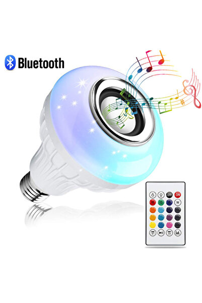 Choice RGB and White AC 85-265V 12W E27 LED Light Bulb with Bluetooth Speaker...