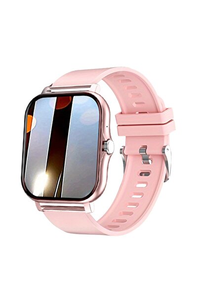 Choice ساعة ذكية وردية اللون، إصدار 2023، تعمل بنظام أندرويد، شاشة ملونة 1.44...