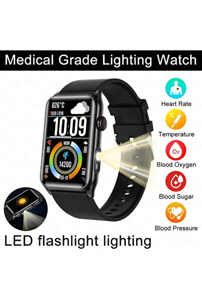 Choice Medical grade Black 2026 New Medical Grade Blood Sugar Smart Watch Man...