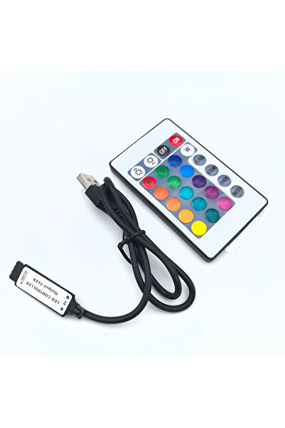 Choice 24key USB MINI RGB USB 5V mini 24key 4Pin RGB LED Strip Light RF Contr...