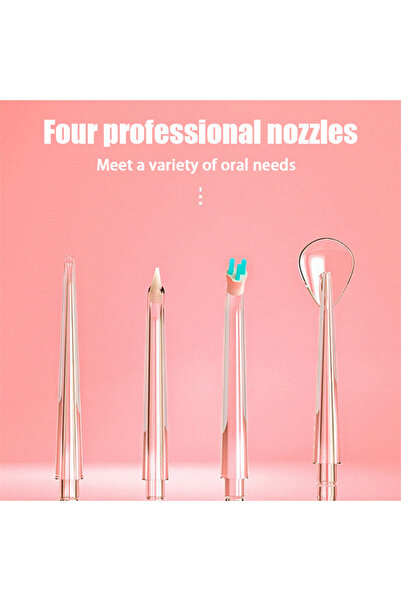 Choice ٤ قطع/مجموعة، طول ٨٫٨ سم/٣٫٤٦ بوصة، لجهاز ري الفم، غسول الفم بنفث الما...