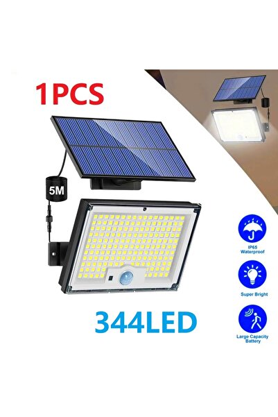 Choice مصابيح شمسية خارجية فائقة السطوع مزودة بمستشعر حركة بشري، 192 مصباح LE...