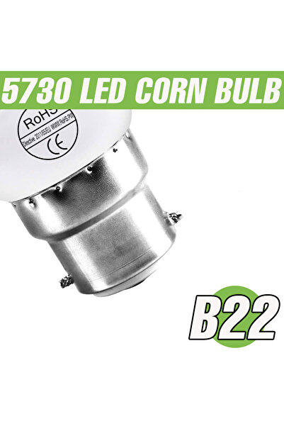 Choice 72leds 15W Cold White B22 15W E27/E26 LED Corn Bulb E14 Ceiling Lamp G...
