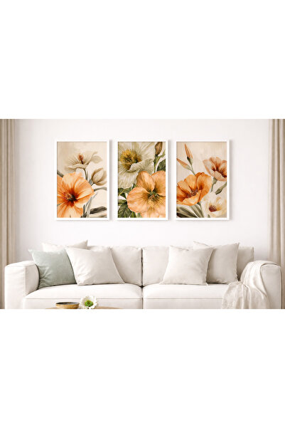 TekTablo Framed Painting Set 3 Piece Painting