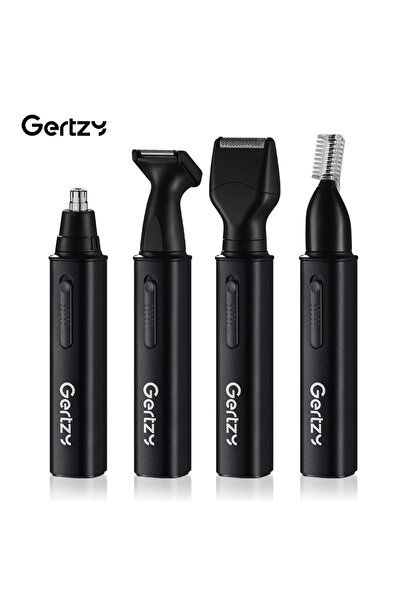 Choice طقم ماكينة حلاقة شعر الأذن والأنف قابلة لإعادة الشحن باللون الأسود - ش...