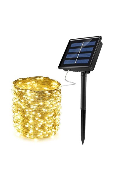 Choice 12M100LED warm white Solar LED Light Outdoor Waterproof Fairy Lights S...