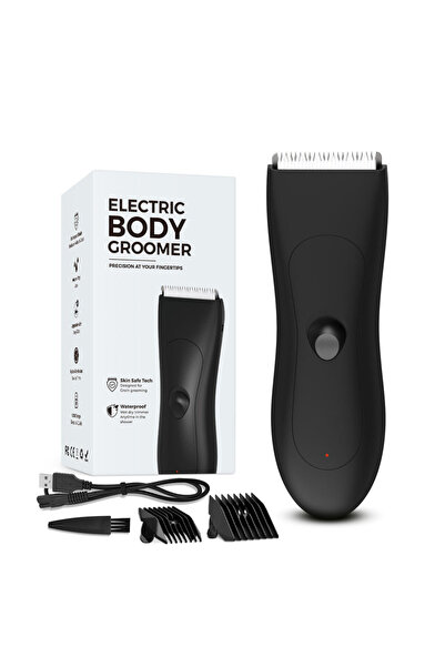 Choice ماكينة حلاقة كهربائية سوداء لتشذيب شعر الجسم للرجال، ماكينة حلاقة شعر ...