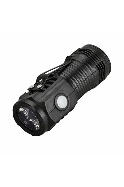 Choice مصباح يدوي خارجي قابل لإعادة الشحن، قوي الإضاءة، محمول، مقاوم للماء، ق...