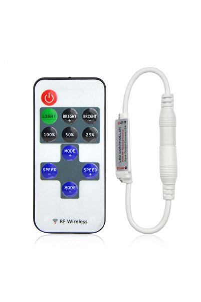 Choice جهاز تحكم عن بعد لتعتيم إضاءة LED، يعمل بجهد 12 فولت و24 فولت، مزود بـ...