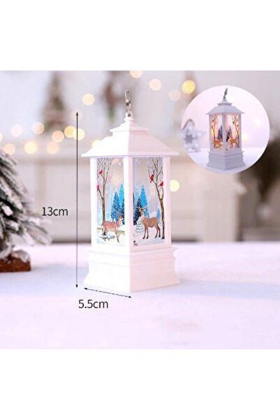 Choice White - Elk LED Night Lights Vintage Portable Oil Lamp Battery Powered...