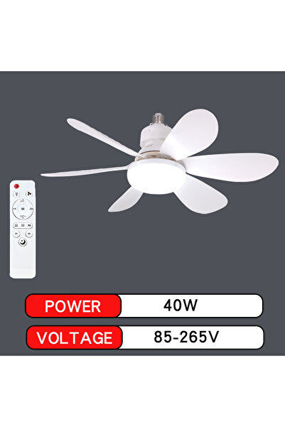 Choice 85-265V Ceiling lamp 1 E27 with Remote LED 30W Ceiling Fan Light Dimmi...