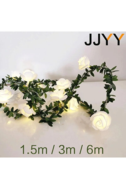 Choice 1.5m JJYY 1.5M/3M/6M Rose Fairy String Lights,Rose Flower Indoor Fairy...