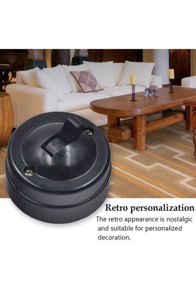 Choice مفتاح تبديل عتيق الطراز، مفتاح تحكم واحد للمصباح، مفتاح إضاءة جداري دا...