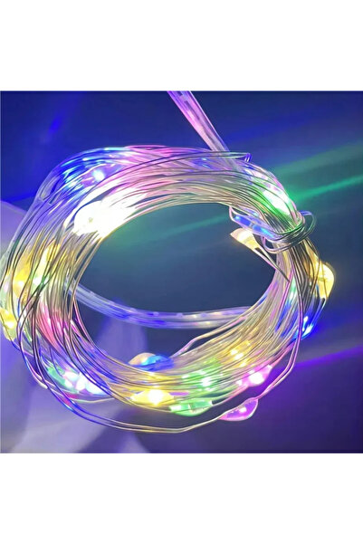 Choice سلسلة إضاءة LED تعمل بالبطارية، طولها متر واحد، بدون بطارية، تحتوي على...