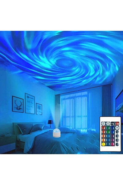 Choice USB Plug Rotating LED Aurora Projector Light Northern Lights Effect 16...