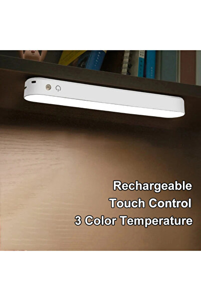 Choice مصباح مكتبي ليلي LED مغناطيسي بدون جهاز تحكم عن بعد، قابل لإعادة الشحن...