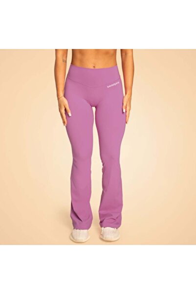 GymBeam Pantaloni Grace pentru femei, violet