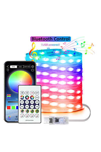 Choice سلسلة إضاءة خرافية تعمل بمنفذ USB، مقاومة للماء، بطول 10 أمتار، بألوان...