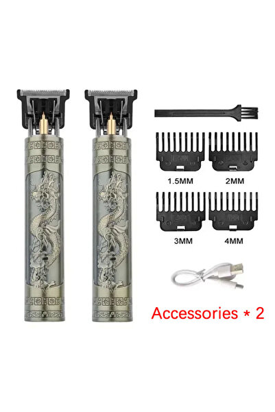 Choice ماكينة حلاقة محمولة من دراغون إيه - قطعتان، ماكينة حلاقة كهربائية لاسل...