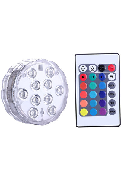 Choice أضواء غاطسة، أضواء LED غاطسة مع جهاز تحكم عن بعد تعمل بالبطارية، بركة ...