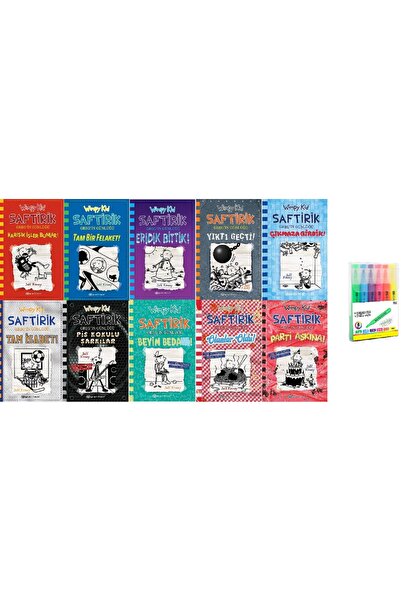 Epsilon Yayınevi Saftirik Greg'in Günlüğü 11-20 / 10 Kitap Set (KALEM SET HD)