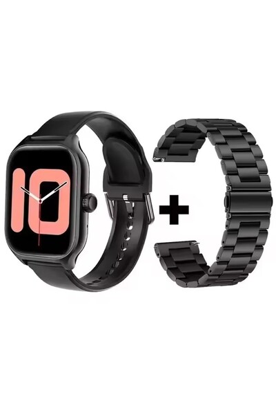 Choice ساعة Bk20Szstrap الذكية لساعات أندرويد وiOS، شاشة عالية الدقة 1.83 بوص...