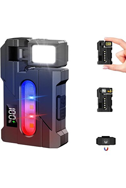 XIWANGFIRE مصباح عمل EDC11 بقوة 900 لومن، مصباح يدوي EDC، إضاءة مزدوجة بـ 7 أ...