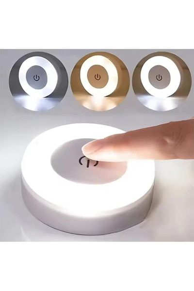 Choice مصابيح ليلية LED موفرة للطاقة، بثلاثة ألوان، 4 قطع، أو من 1 إلى 6 قطع،...