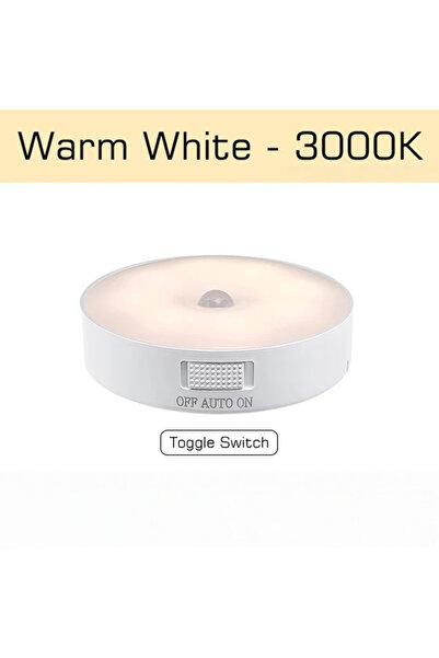 Choice warm Motion Sensor Night Light USB Rechargeable Light LED Lamp for Kit...