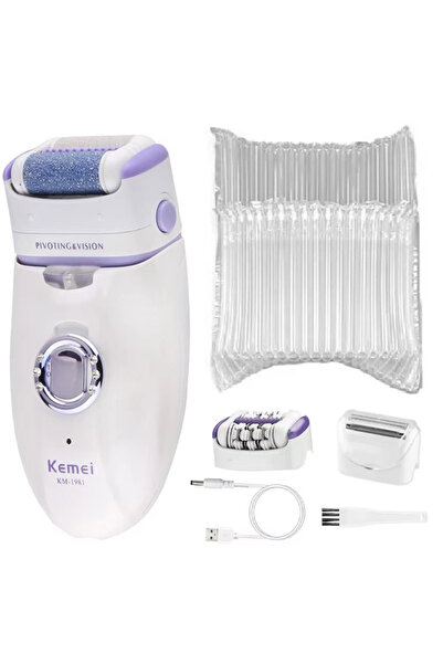 Choice1 Purple with bubbles 3in1 Electric Women Epilator Female Shaver Leg Bo...
