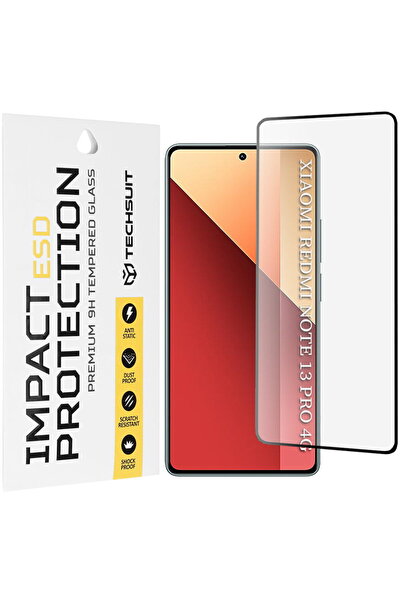 Techsuit Protector de ecran pentru Xiaomi Redmi Note 13 Pro 4G / Poco M6 Pro ...