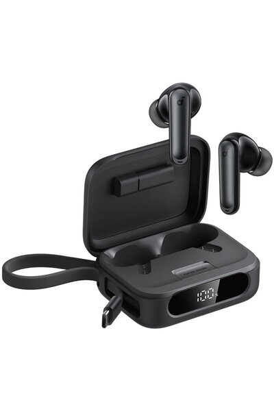 Anker Casti wireless ANC, baterie externa Lightning P41i, negru